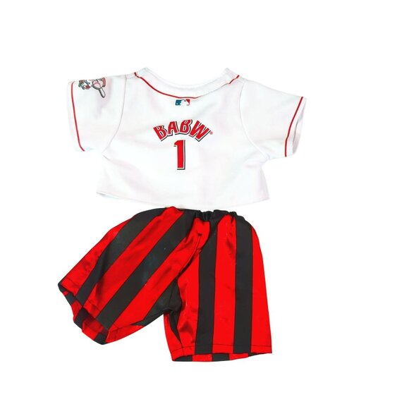 Build-A-Bear Workshop Cincinnati Reds Baseball Outfit for Plush Dolls - Picture 2 of 4